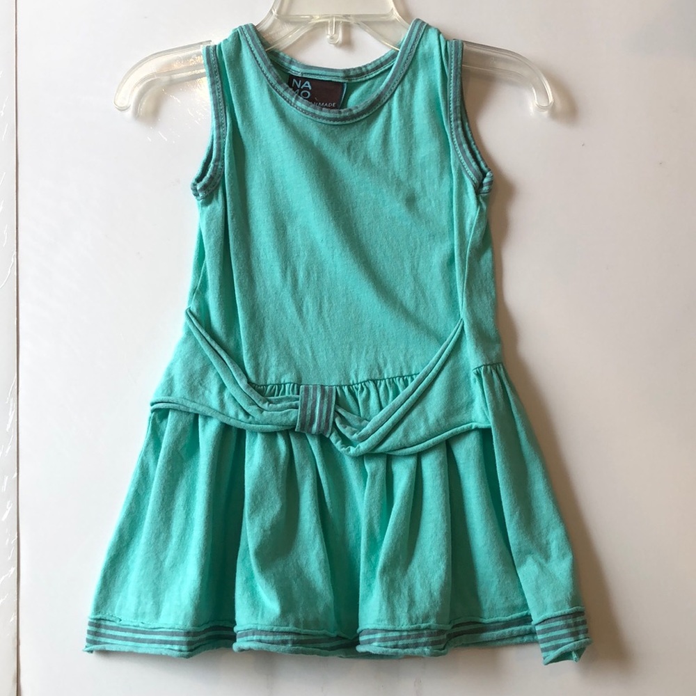 Nano Girl Dress Turquoise